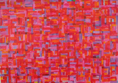 Harmonic rhythm in reds