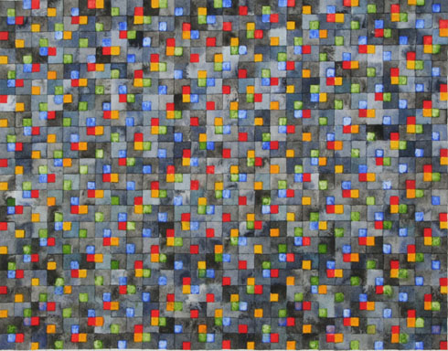 Progression in four parts and four colours