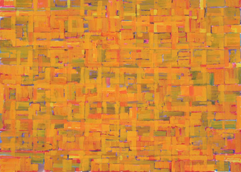 Harmonic rhythm in yellows