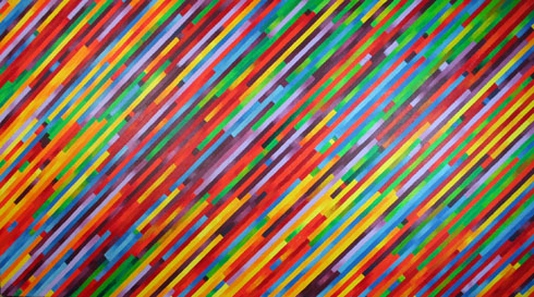 Random and deliberate variations on ten measures and six colour fields